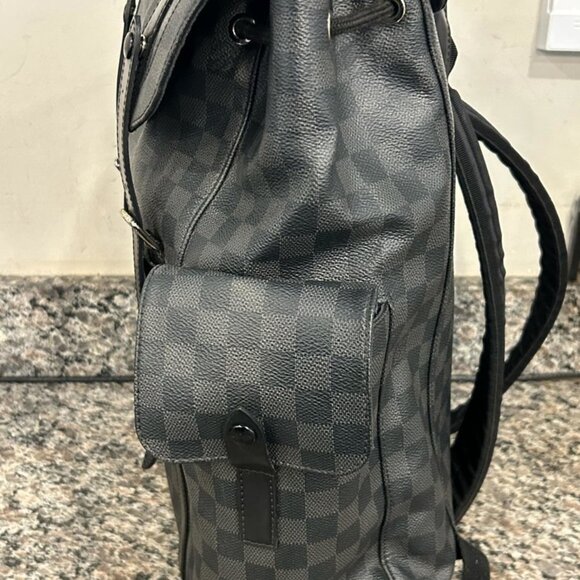 loui vuitton backpack 2016 Louis Reverse Monogram Palm Springs Mini (ONE ST – Mine & Yours batch 26-6 Jansport Cross Town Plus- and two flat pockets Style:Style 4